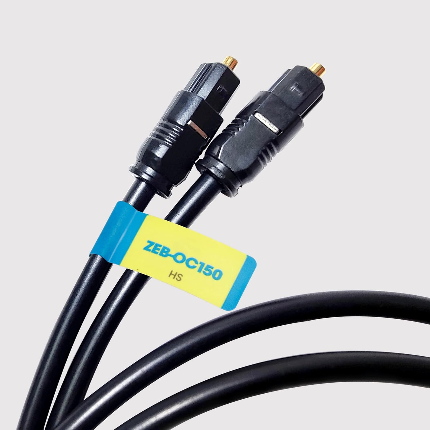 ZEBRONICS OC150 Optical Cable Supporting Dolby Digital Plus with 8 Channel (7.1) Audio support